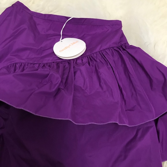 SEE BY CHLOÉ ruffle layer A-line mini skirt - Picture 6 of 8
